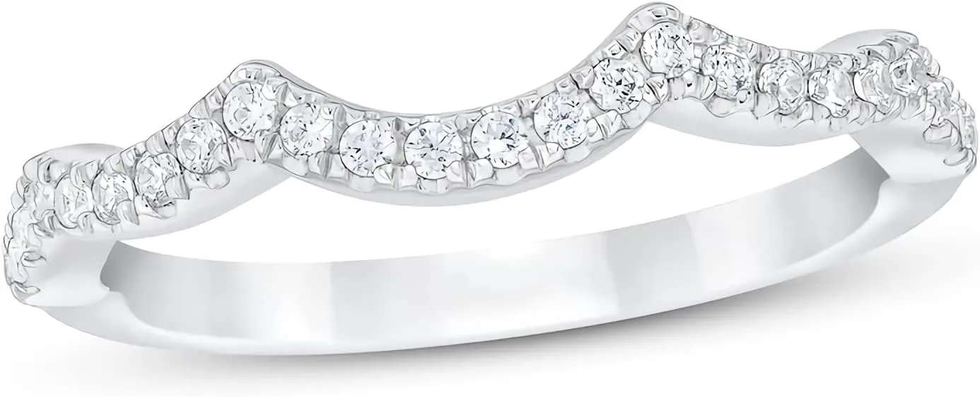 1-1/2 Carat (ctw) Bridal Set Moissanite engagement rings for women Platinum Plated Silver ring Moissanite rings