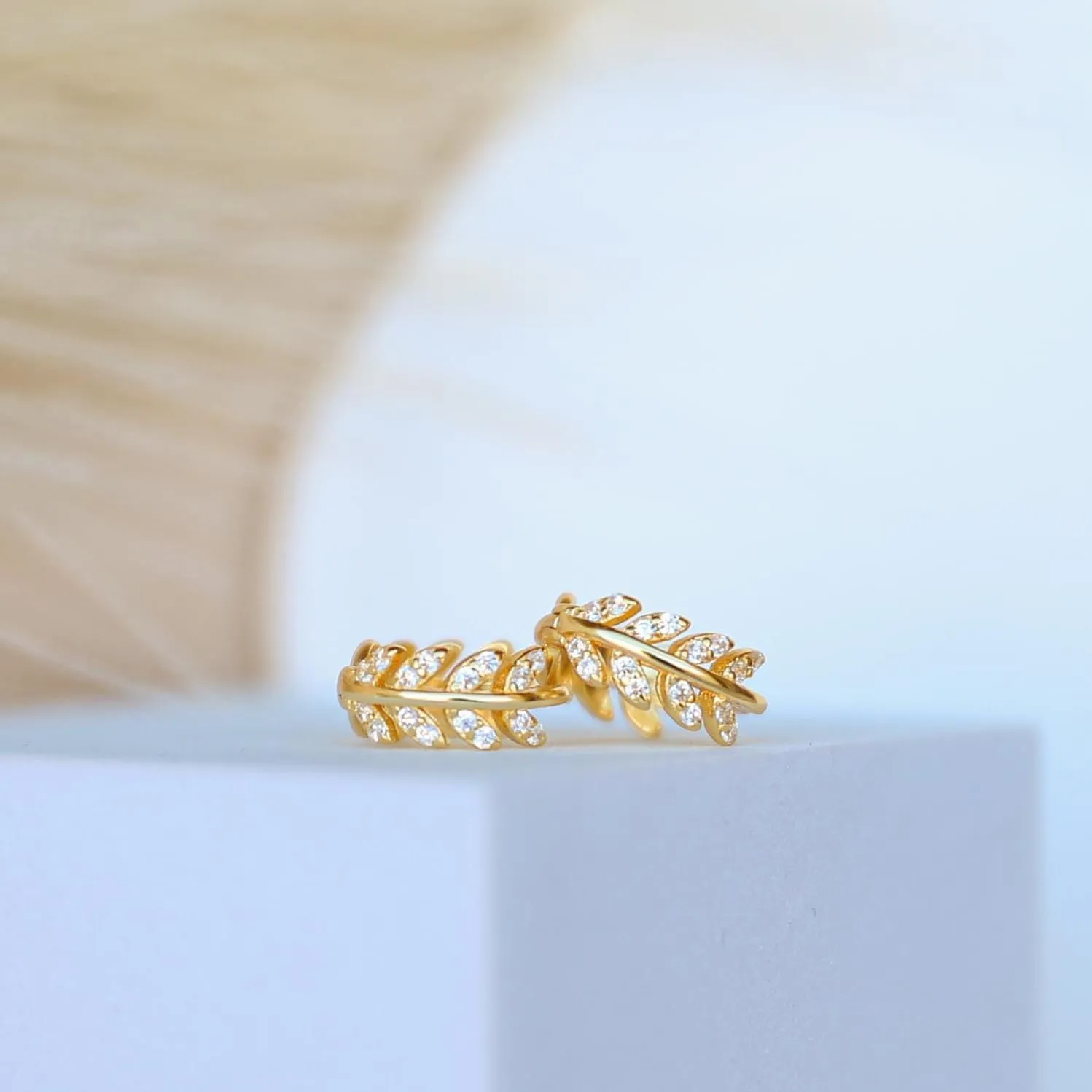14K Gold Huggie Earrings for Women Silver Huggie Hoop Earrings Cubic Zirconia Huggie Earrings Stud Earrings Lightweight Dainty Hypoallergenic Earrings Jewelry Gifts