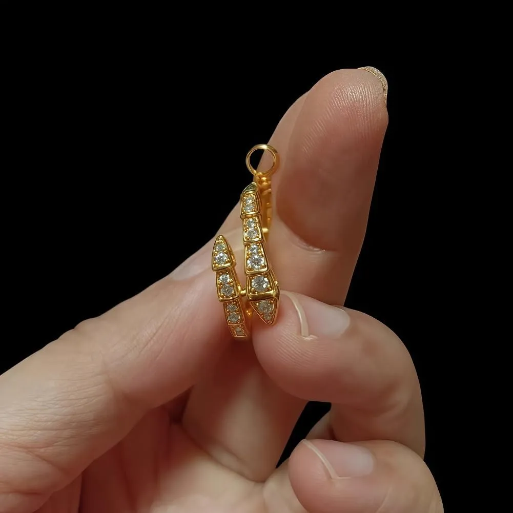 14K Gold Plated Snake Hoop Earrings with Green Crystal Eyes, Cobra Design Huggie Hoops, Vintage Style Jewelry Collection