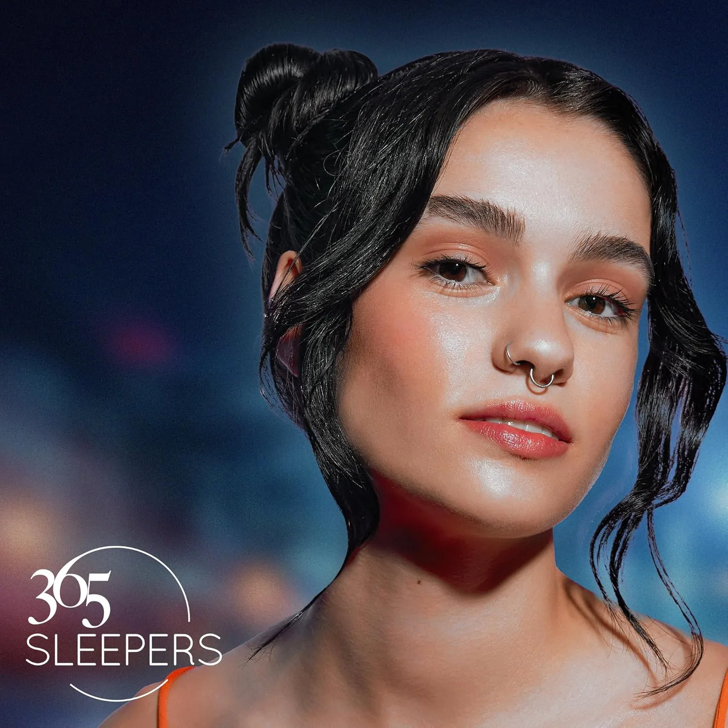 365 Sleepers 316L Surgical Steel Hypoallergenic 16G Gem Septum Jewelry Hinged Segment Ring Body Piercing Hoop Lip Rings Helix Cartilage Rook Sleeper Earrings 7mm  14mm