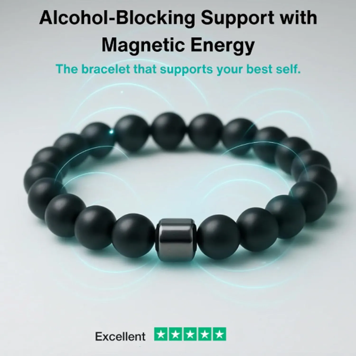 4 PCS Glame Anti Alcohol Bracelet for Women/Men to Reduce the Urge to Drink Cravings, Effective in Reducing Alcohol Consumption
