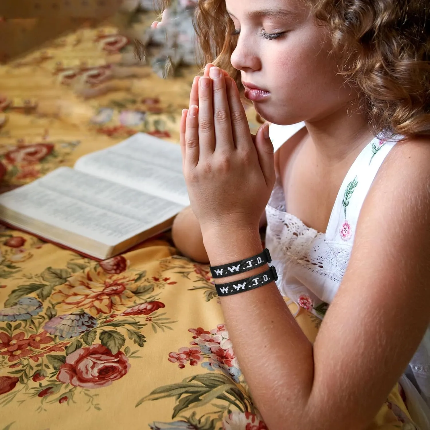 6PCS/12PCS WWJD Bracelet Pack for Women Men, Christian Gifts Wristbands, WWJD Bracelets - What Would Jesus Do Bracelet