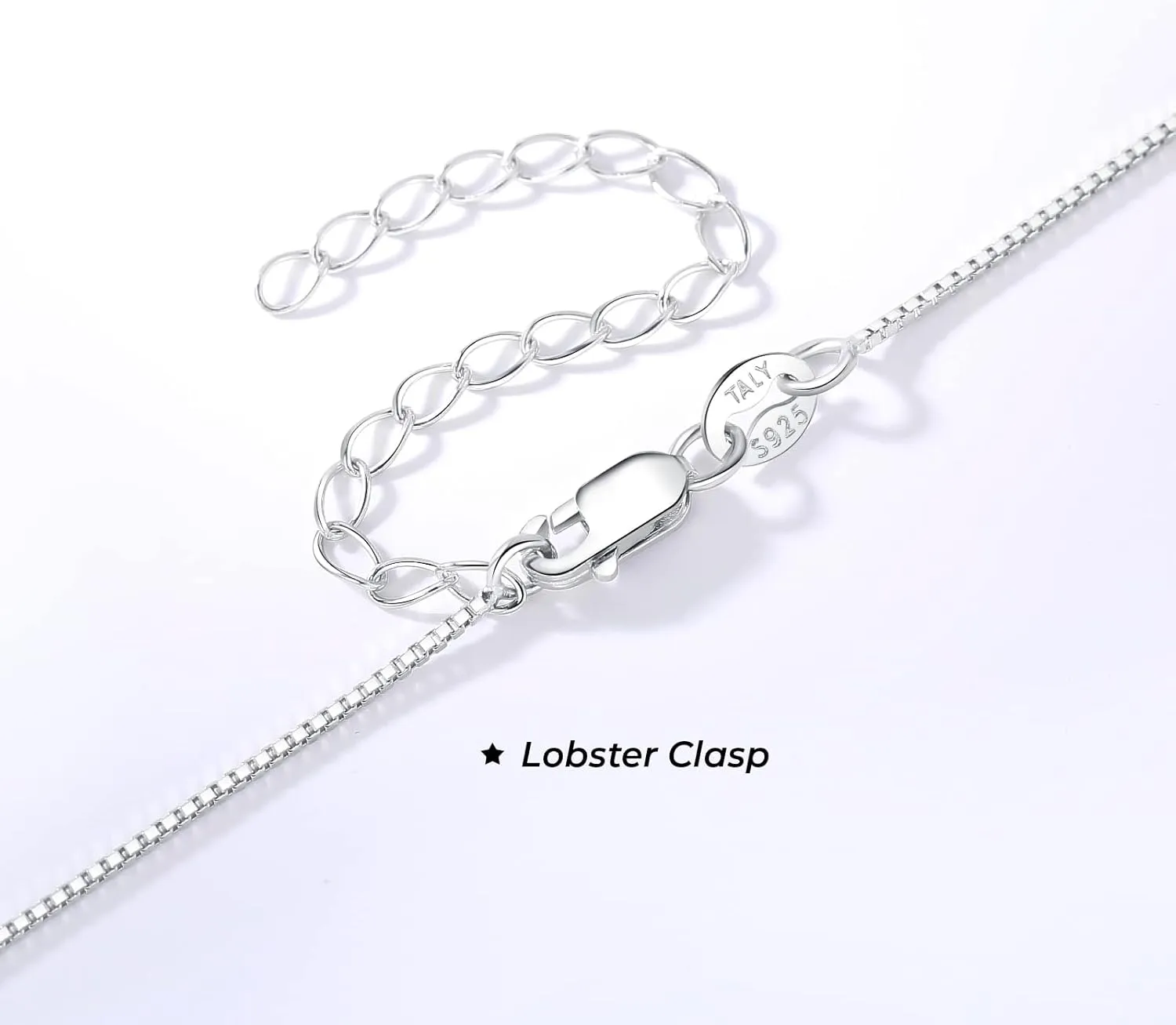 925 Sterling Silver Butterfly Heart Crystal Necklace, Silver Butterfly Pendant Necklace Birthday Jewelry Gifts for Women Girls Friend Sister