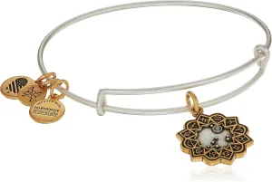 Alex and Ani Women's Capricorn Two Tone Bangle Bracelet