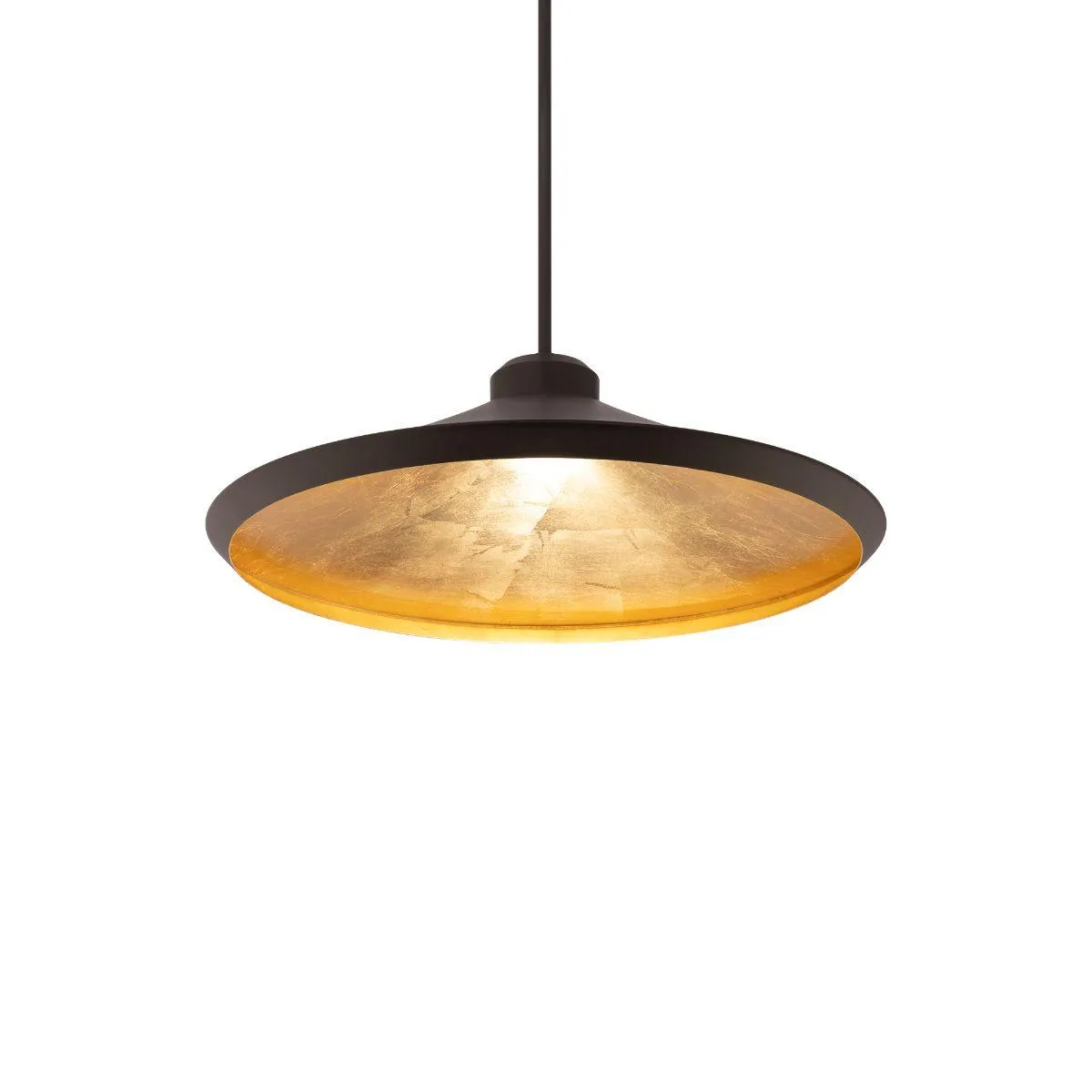 Alfa 24 in. LED Pendant Light Gold & Bronze finish