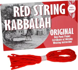 APOWUS 8 pcs Original Kabbalah Red String Bracelet from Israel  Powerful Protection for Your Family against Evil Eye