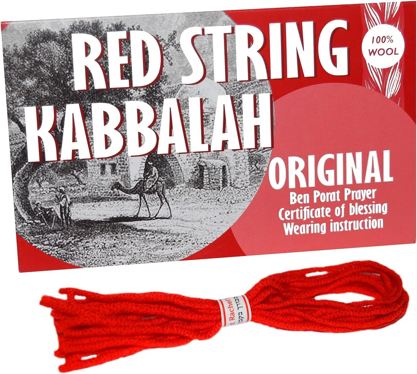 APOWUS 8 pcs Original Kabbalah Red String Bracelet from Israel  Powerful Protection for Your Family against Evil Eye