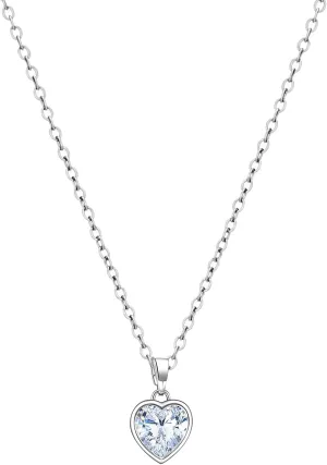 Ascona Silver/14K Gold/Rose Gold Plated Cubic Zirconia Necklace,Dainty Infinity Simulated Diamond Pendant Necklace for Women Jewelry Gift Bridesmaid Necklace