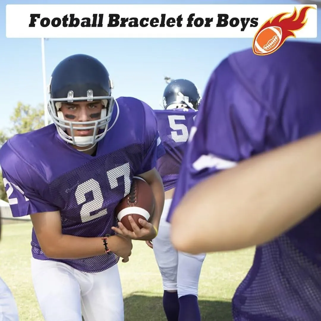 Basketball Soccer Baseball Football Gifts for Teen Boys, Bracelets for Boys Gifts Ideas for Birthday/Valentine/Christmas