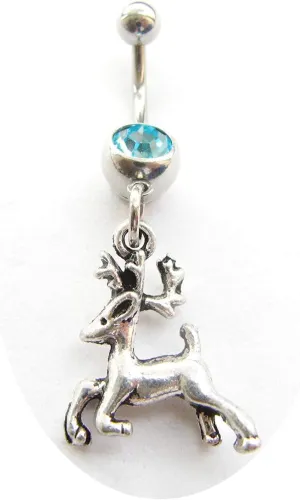 Belly Jewelry Deer Belly Button Rings