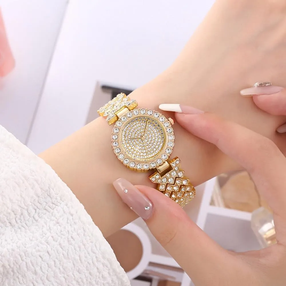 BESTKANG Women Diamond Watchs Luxury Fashion Ladies Bangle Bracelet Set Wrist Watch Female Dress Watch