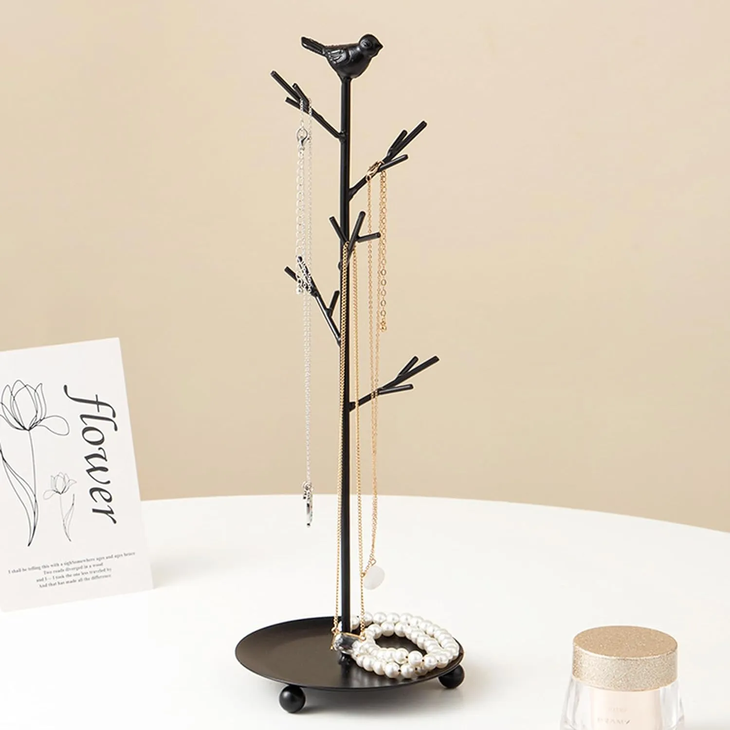 Branch Jewelry Rack Organizer for Ring Earrings Necklace Bracelet,Suitable for living rooms, bathrooms,offices,etc.