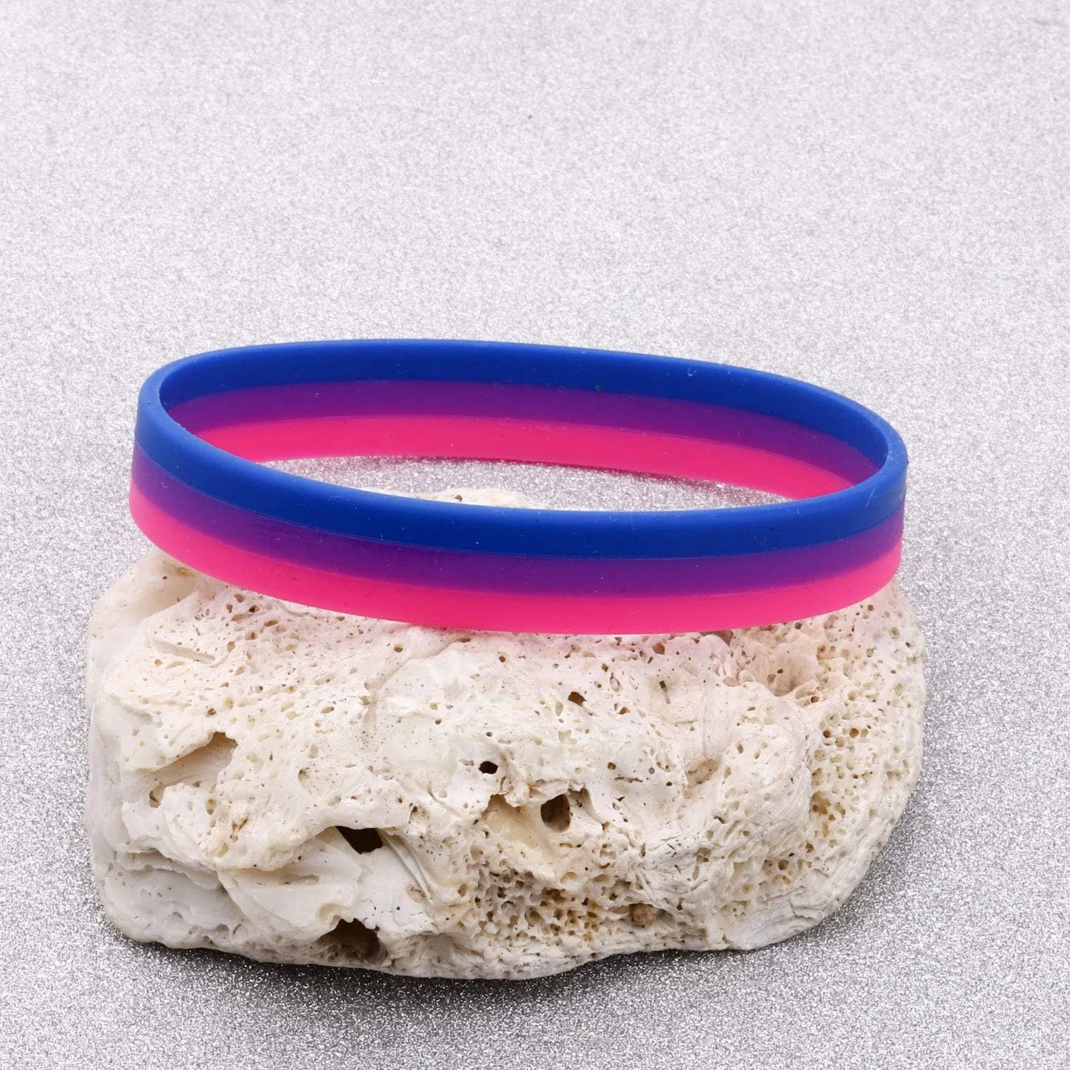 CHOORO LGBT Bracelet Gay Pride Bracelets Rainbow Silicone Rubber Wristbands LGBTQ Jewelry Gay Pride Gifts