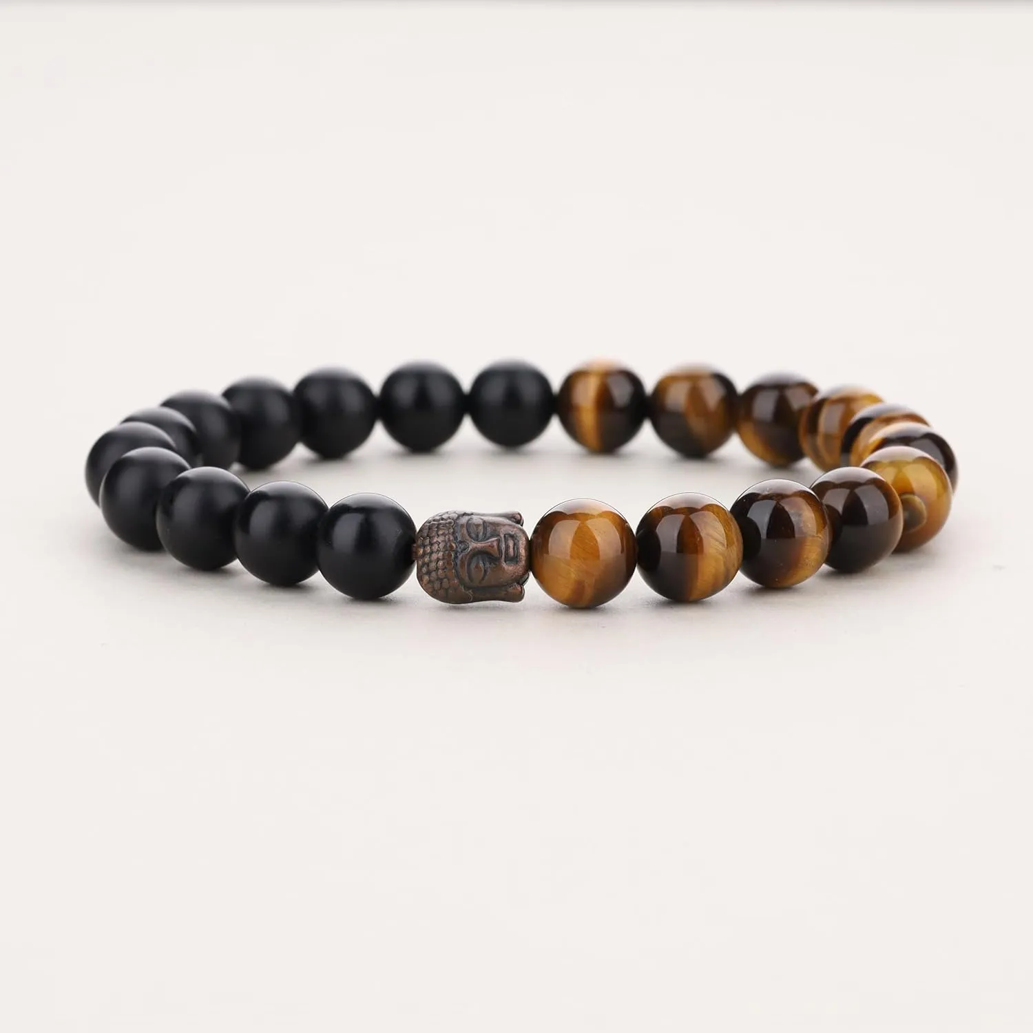 COAI Buddha Bracelet for Men Women Stone Beaded Bracelet