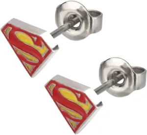 DC Comics Superman Logo Earrings
