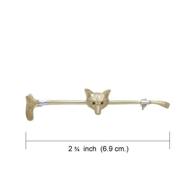 Fox Chasers Club Brooch MBC083