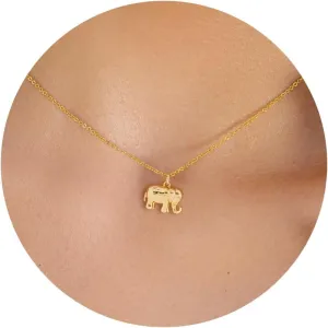 Gold Necklace for Women-14K Gold/Silver Plated Bee,Dragon,Horse,Teddy Bear,Elephant,Butterfly, Hummingbird, FishNecklace for Women Dainty Simple Jewelry for Women Gifts