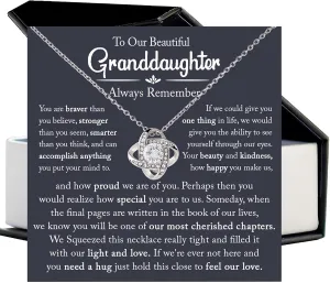 Granddaughter's Birthday Gift: Necklace From Grandma & Grandpa