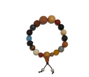 Healing Bracelets Anti Anxiety Bracelet Stress Relief Natural Crystals Healing Stones Energy Balance Beaded Bracelet Meditation Prayer Protection Bracelet Gift for People