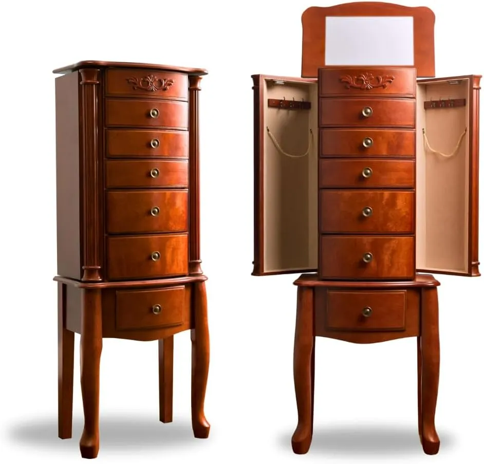 Hives & Honey - Morgan Jewelry Armoire, Cherry