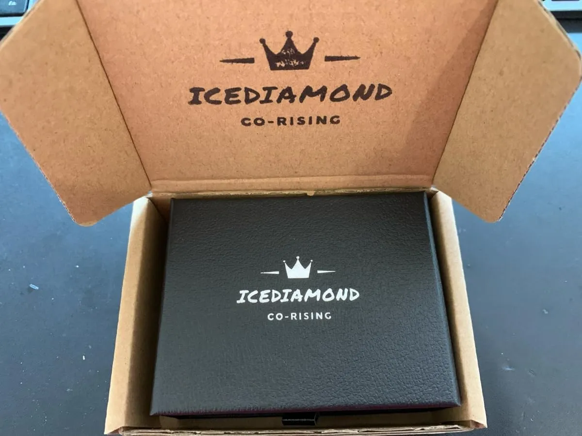 ICEDIAMOND 20MM Hip Hop Iced Out Miami Cuban Link Chain Necklace, 14K Gold Plated Bling CZ Bling Diamond Choker Heavy Cuban Necklace, Luxury Trend Jewelry Gift for Men
