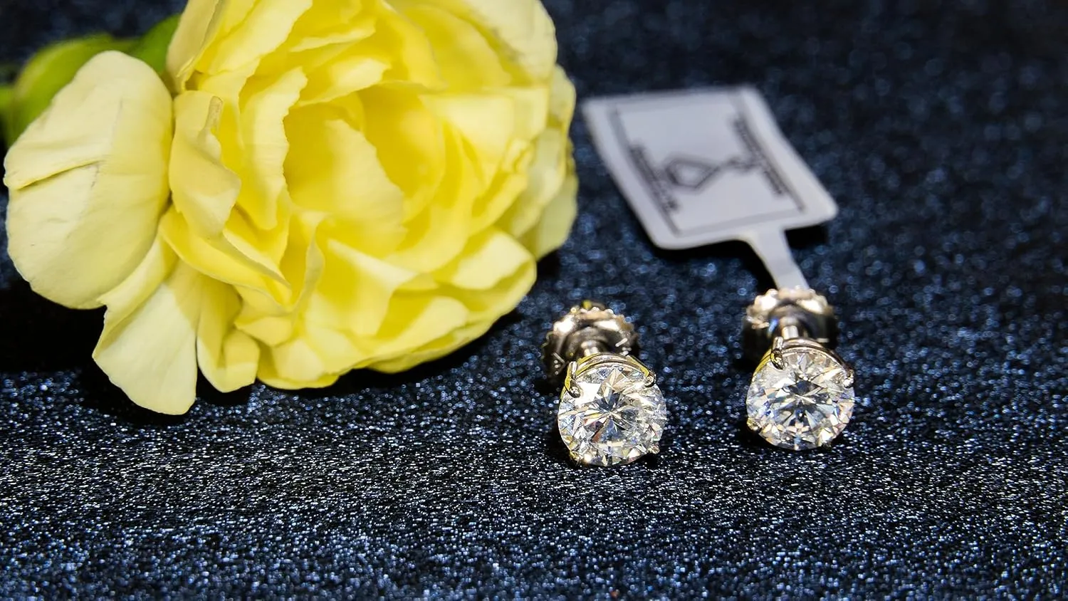 IGI Certified 1 to 10 Carat D-E Color and VS1-VS2 Clarity Lab Grown Diamond Stud Earrings for Women I 14k White Gold Earrings for Her I Secure Screw Back Made in USA by Beverly Hills Jewelers