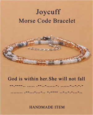JoycuFF      Inspirational Gifts Beads Bracelets for Women Encouragement Birthday Gifts for Daughter Sister Niece Granddaughter Mom Best Friend