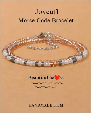 JoycuFF      Inspirational Gifts Beads Bracelets for Women Encouragement Birthday Gifts for Daughter Sister Niece Granddaughter Mom Best Friend