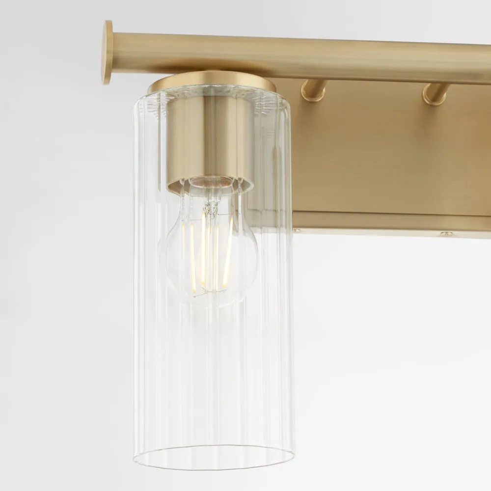 Juniper 2 Light Vanity - Aged Brass