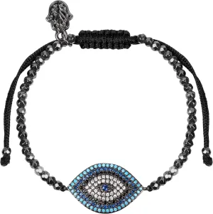 KARMA AND LUCK - Walk with Integrity - Women's Genuine Hematite Stones Gold Tone 5.5" to 7.5" Bracelet with Adjustable Drawstring Closure Handmade in Southeast Asia