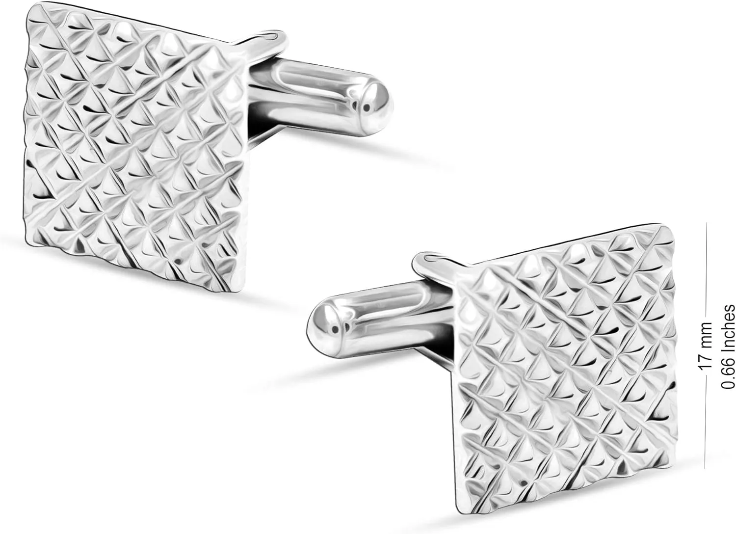LeCalla 925 Sterling Silver Cufflinks for Men | Grooms Wedding Cuff-Links | Formal Shirt Cufflinks Accessories | Gifts for Dad, Groom, Husband, Fathers Day & Business Events