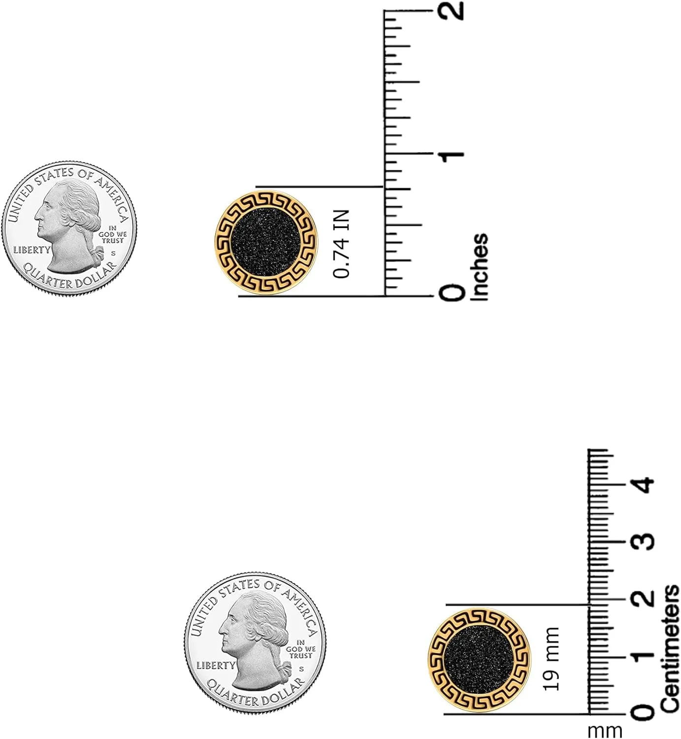 LeCalla 925 Sterling Silver Groomsmen Cufflinks Set | Classic & Antique Designs Men's Cuff-links Jewelry Set | Cuff-Links for Wedding, Party, Anniversary, Business & Special Occasion Gifts