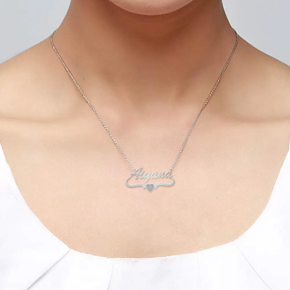 LeCalla Personalized Customized Name, Heart, Couple, Initial, Year, Graduation Necklace for Women