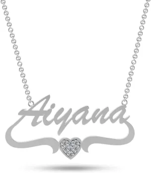 LeCalla Personalized Customized Name, Heart, Couple, Initial, Year, Graduation Necklace for Women
