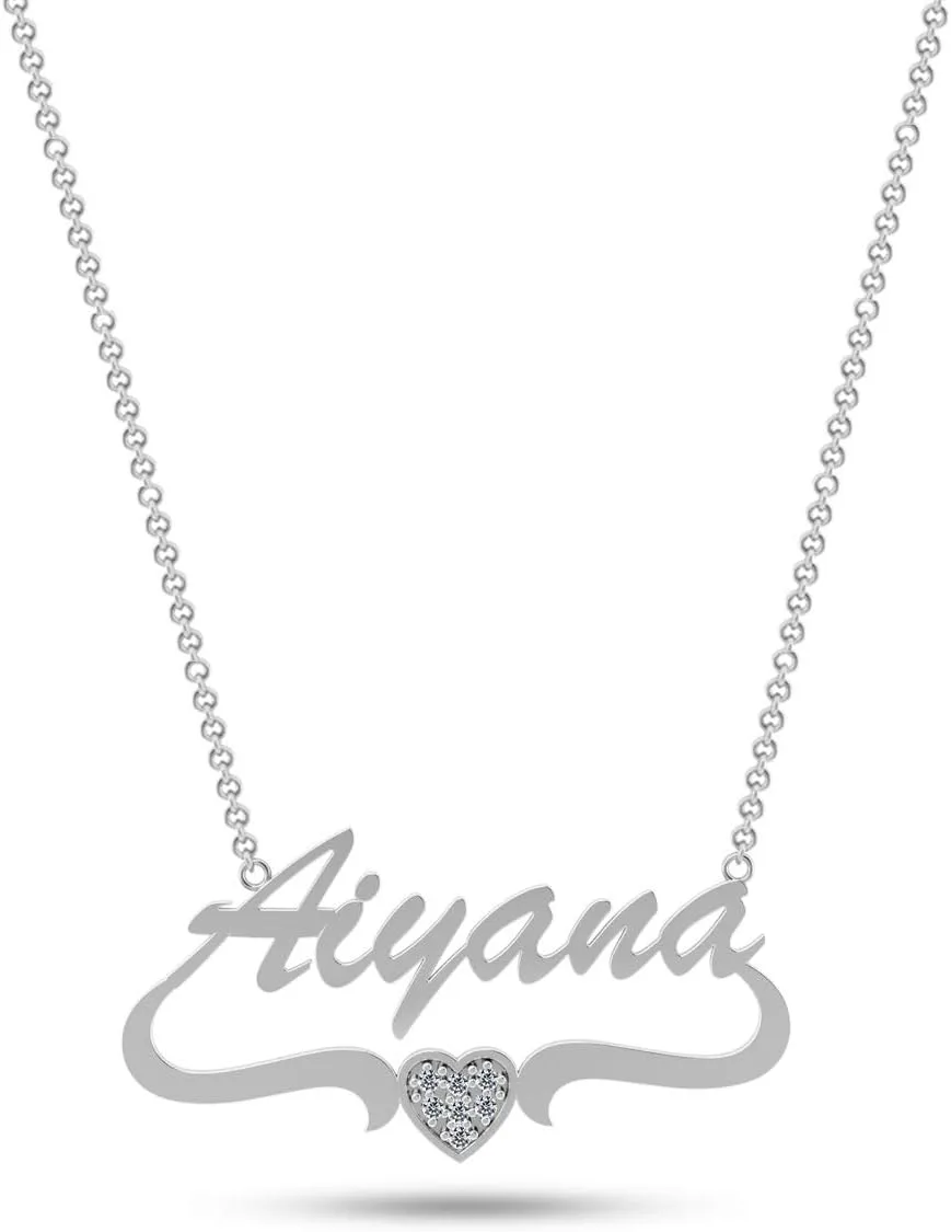 LeCalla Personalized Customized Name, Heart, Couple, Initial, Year, Graduation Necklace for Women