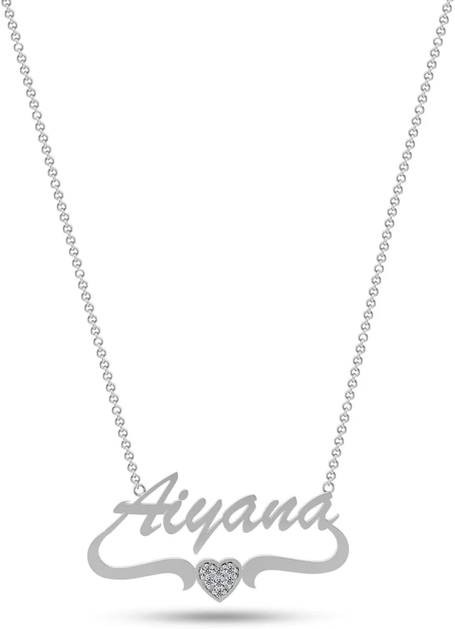 LeCalla Personalized Customized Name, Heart, Couple, Initial, Year, Graduation Necklace for Women