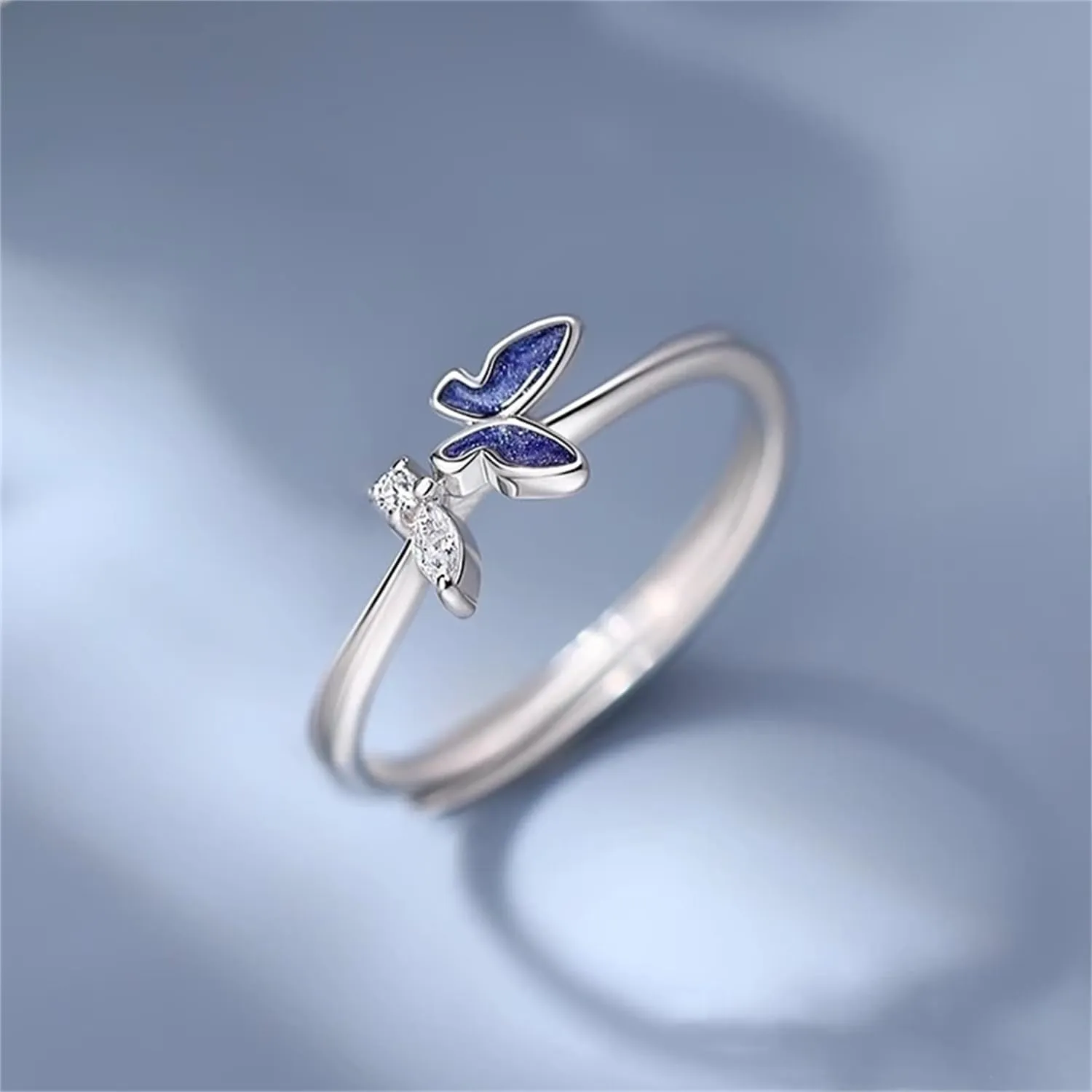 Lnnmomn Couples Matching Promise Rings for Women, Men, Her, Him, Best Friend - Set of 2 Adjustable Couples Rings