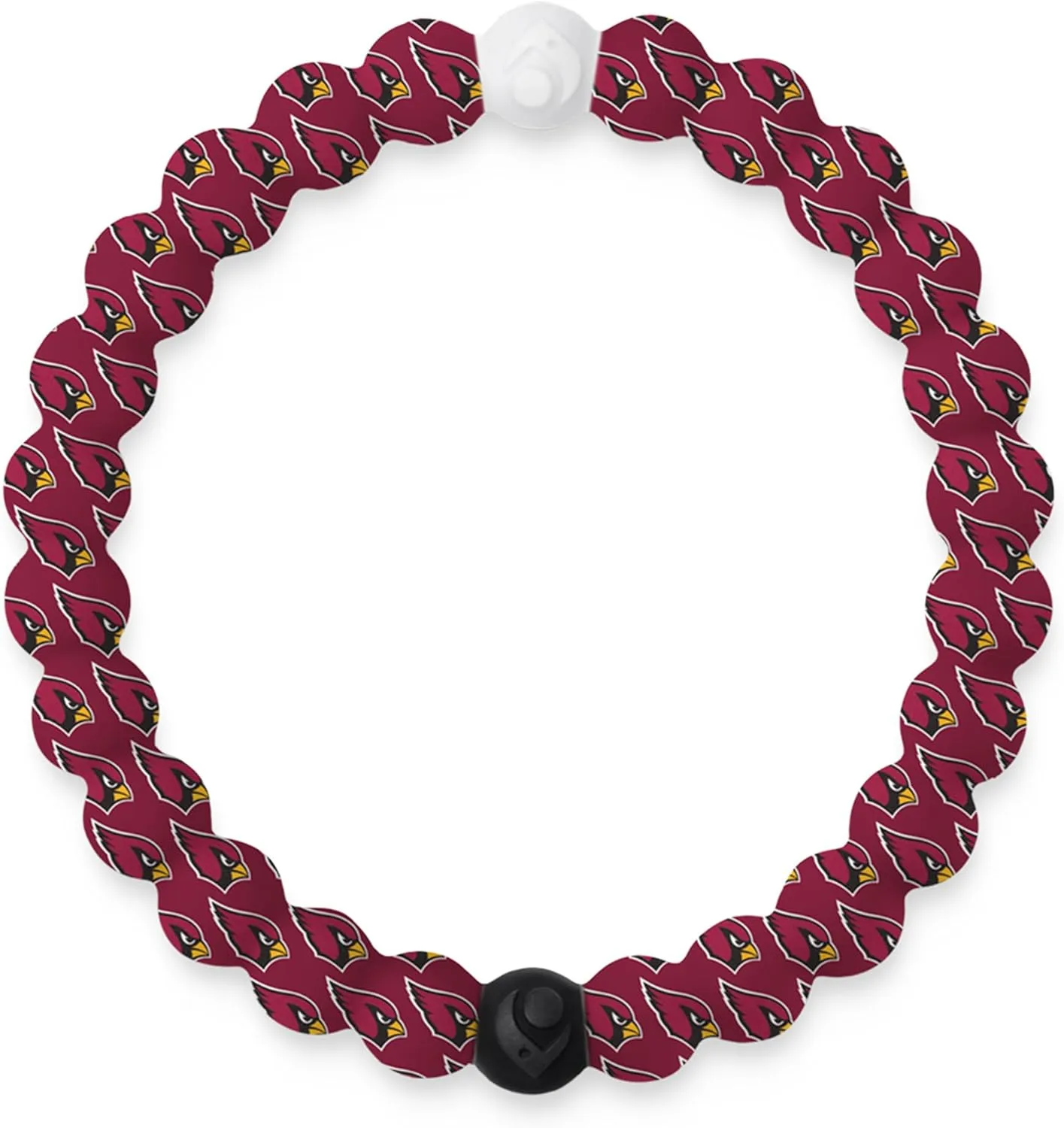 Lokai NFL Football Collection Beaded Bracelets for Men & Women - Silicone Jewelry Fashion Bracelet Slides-On for Comfortable Fit