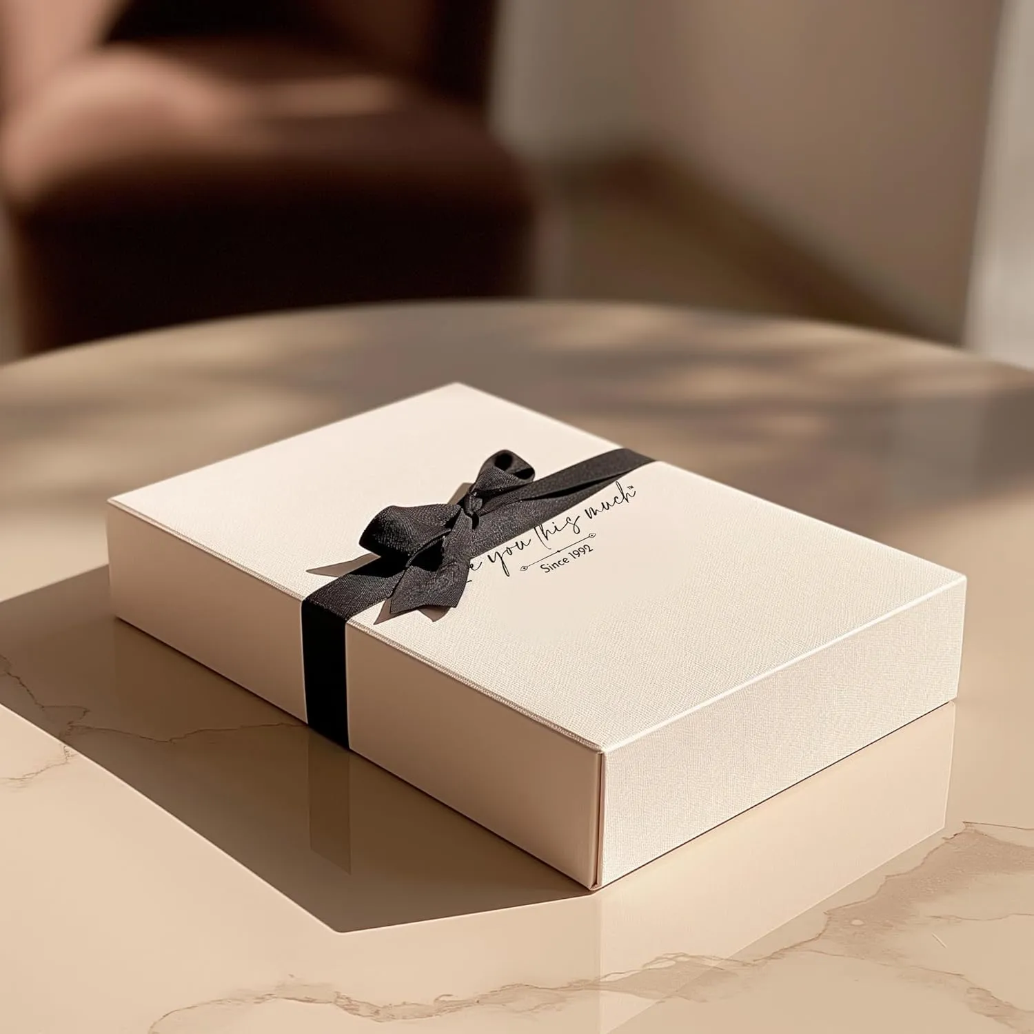 Love You This Much Son Necklace Set with Card - Best 21st Birthday Gift from Parents