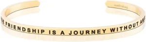 MantraBand Bracelets - Inspirational Engraved Adjustable Mantra Band Cuff Bracelet - Gold color - Gifts for Women