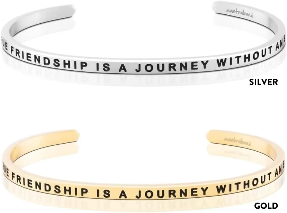 MantraBand Bracelets - Inspirational Engraved Adjustable Mantra Band Cuff Bracelet - Gold color - Gifts for Women