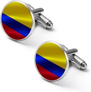 Mens Shirt Cufflinks, Tuxedo Round Cufflinks Jewelry Accessories for Formal, Business, Wedding