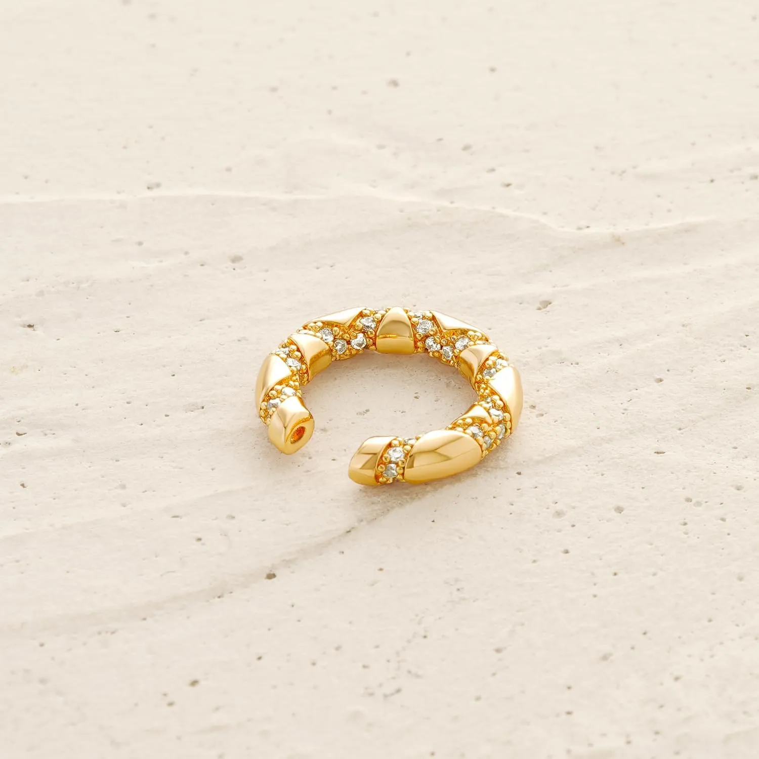 MYEARS Women Ear Cuff Earring Gold Non Pierced Ear Cartilage Clip on Wrap Hoop 14K Gold Filled Tiny Boho Beach Simple Minimalist Delicate Handmade Hypoallergenic Jewelry Gift-Sold as Single/Pair
