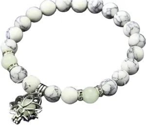 New 2025 Natural Stone Bracelet Yoga Luminous Glow in The Dark Bracelet Charm Beads Bracelet for Men Women Prayer Buddhism Decoration Jewelry Commemorative with You Accessories Trendy Best for Gift