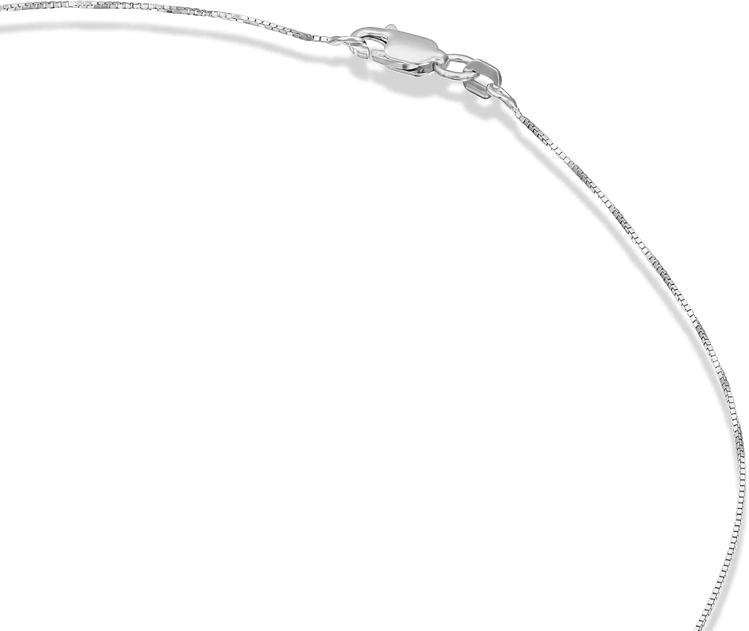 PAVOI Italian Solid 925 Sterling Silver, 22K Gold Plated Chain Necklaces | Snake, Square Box, Cable, Super Flex Curb, Miami Cuban and Rope Diamond-Cut Herringbone Necklace for Women and Men | MADE IN ITALY