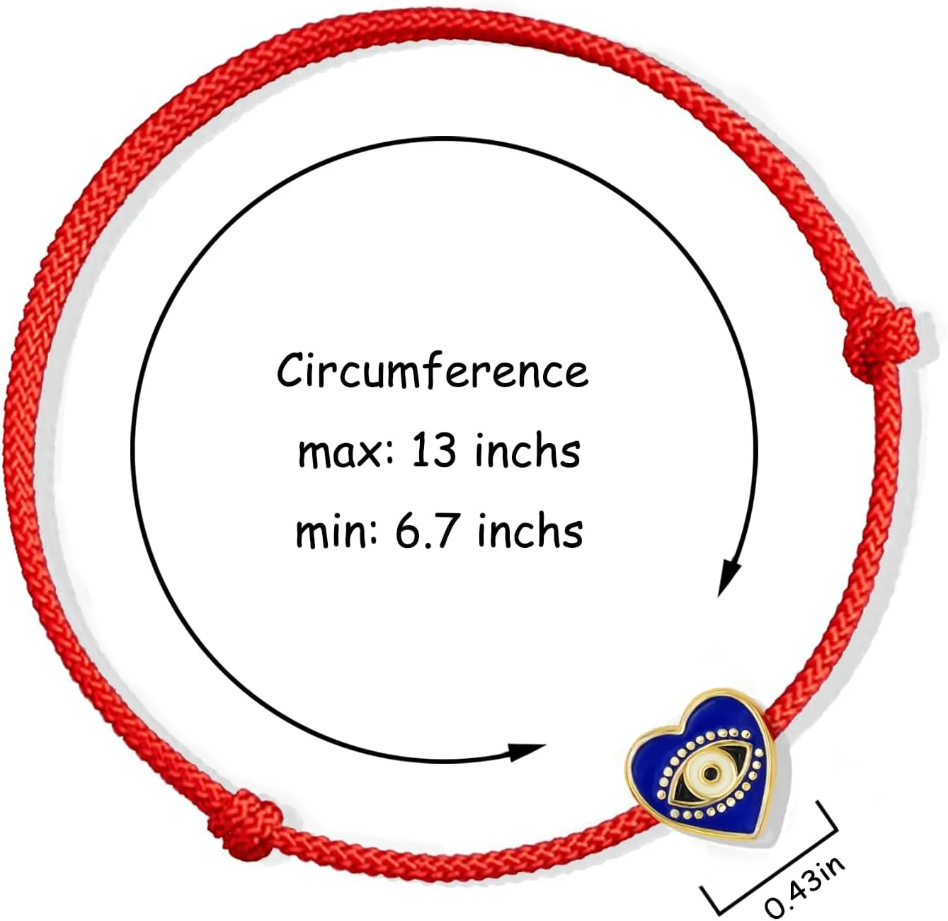 Red String Bracelets for Women Gold Luck Charm Bracelet Evil Eye Cross Bracelet Volleyball Basketball Bracelet for Men