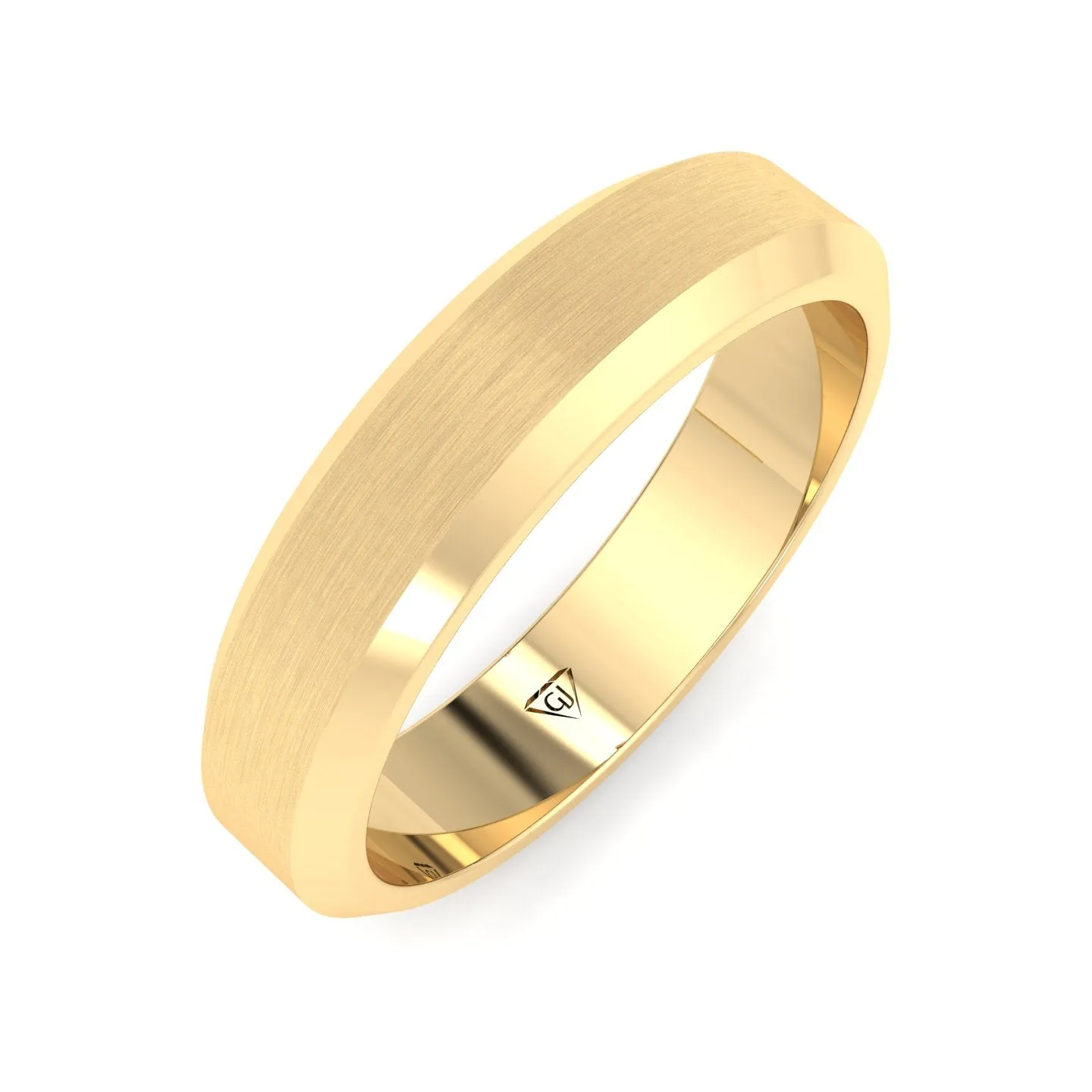 Rocco - Unisex Gold 5mm Band