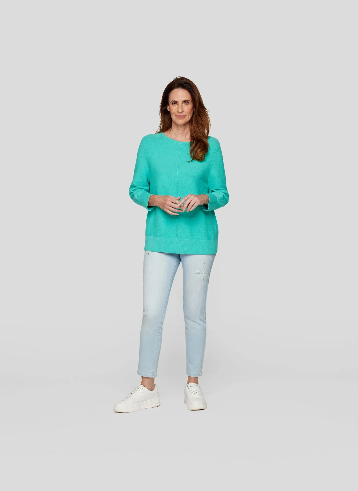 Roundneck Sweater - Emerald