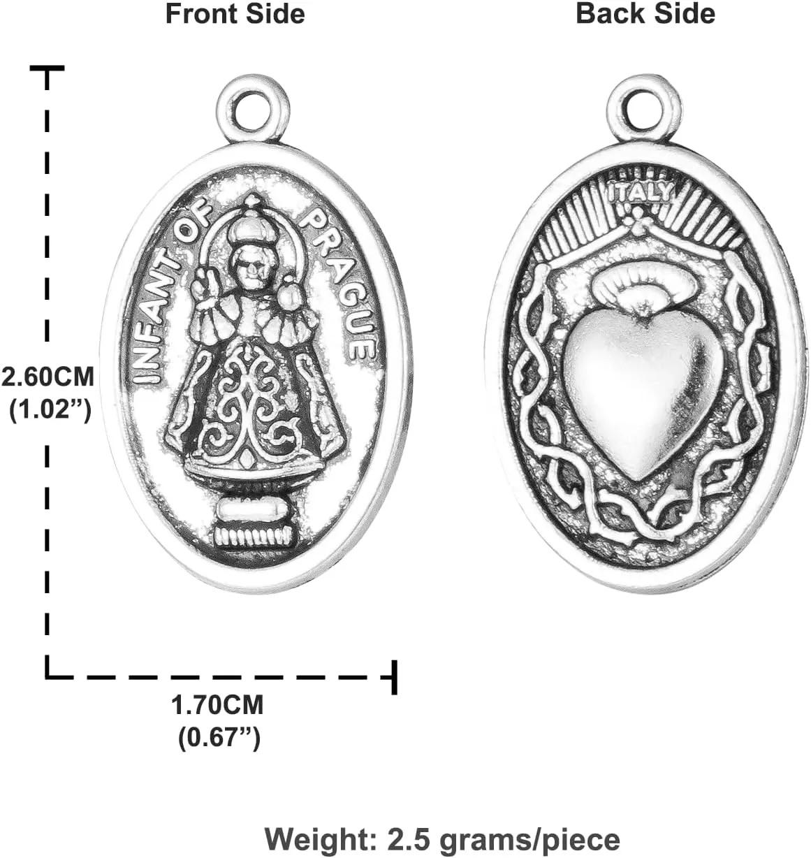Saint Mother Teresa of Calcutta/Holy Family/The Divine Mercy/Therese of Lisieux/Ecce Homo Mater Dolorosa Medallion Pendant for DIY Rosary Chaplet Parts