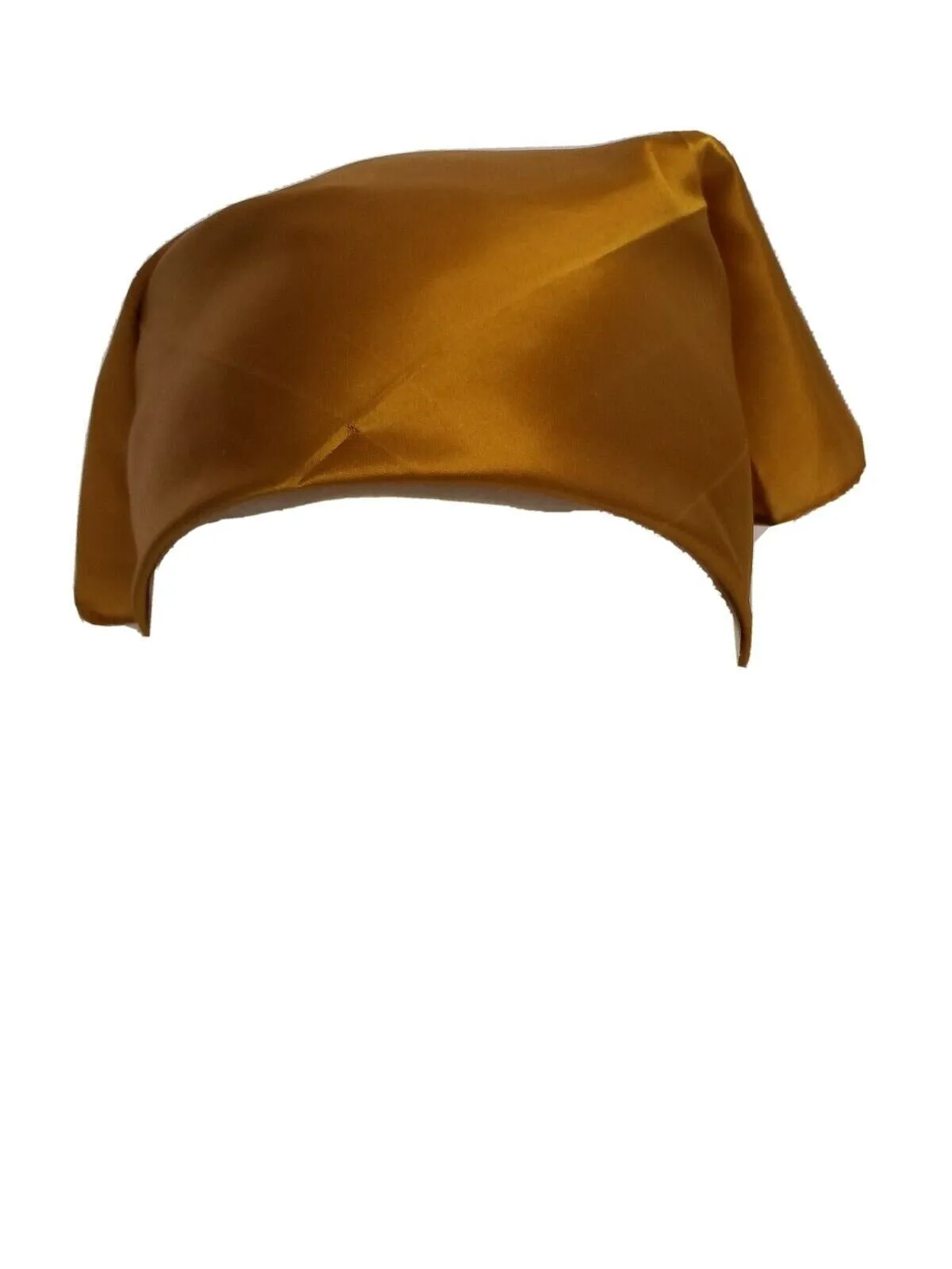 Sikh hindu kaur singh golden plain bandana head wrap gear wedding marriage rumal